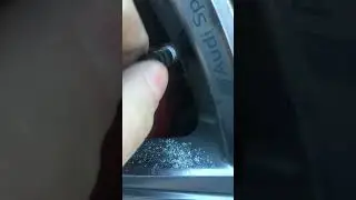 Stuck Aluminum Wheel Air Valve Caps only method to safely quickly remove them dont use them again