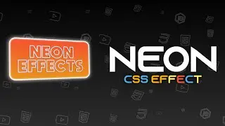 Realistic 3D Text Neon Effect with Source Code | HTML & CSS