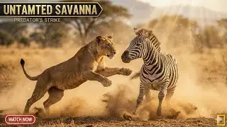 Wild Predators in Action: Lions, Cheetahs & More | 4K Ultra HD Wildlife Documentary