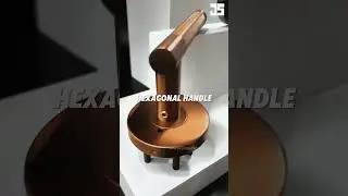 Diamond-Shaped Stainless Steel Door Handle &ndash; 360&deg; Showcase | Premium Door Hardware