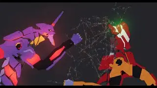 Eva 01 vs Rva 02 in people playground