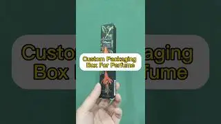 Custom Perfume Packaging Paper Box #perfumebox #perfumepackaging #perfumepackagingbox #customboxes