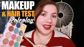 ASMR Hair and Makeup Test for Wedding ROLEPLAY