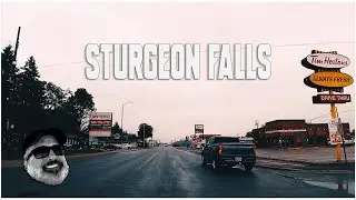 Drive through Sturgeon Falls in 4K