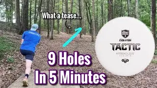 Overstable Approach Discs for the Win! | 9 Holes w/ Discmania Tactic