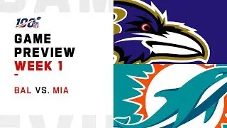 Baltimore Ravens vs. Miami Dolphins | Week 1 Game Preview | Move the Sticks