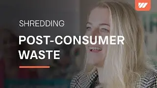 Post-Consumer Plastic Shredding with a WEIMA S7.20 lift-up Shredder @Stiphout Plastics, Netherlands