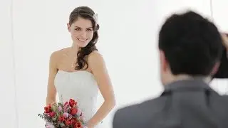 Behind the scenes of Perfect Wedding magazine's March 2014 cover shoot