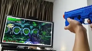 PC game Aliens extermination (Stage 3 : Stronghold) with Sinden lightgun