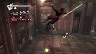 Ninja Gaiden Black - Archive Fiend Challenge (lvl. 2 DS) - OLB, No Ninpo, No Items - Master Ninja