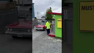 OLD SCHOOL MUSCLE CAR GETS KICKED OFF JOBSITE
