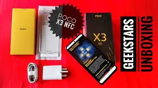 QUICK FIRST LOOK AND UNBOXING POCO X3 UK RETAIL VERSION 6GB/64GB