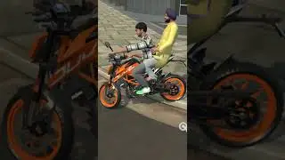 Drive KTM Duke🏴&zwj;☠️in Indian vehicle simulator 3D game🎮⚡