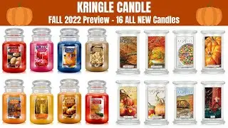 KRINGLE CANDLE FALL 2022 Preview - 16 ALL NEW Candles