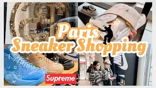 SNEAKER Shopping PARIS * UNIONS for RETAIL?!* JORDAN 1, OFF WHITE, NIKELAB SUPREME STÜSSY SIZE?
