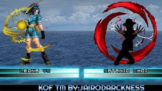 Leona ys Vs satanic choi [kof mugen]