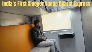 India's First Sleeper Vande Bharat Express || First Ac Coach Review || Howrah To Kamakhya 