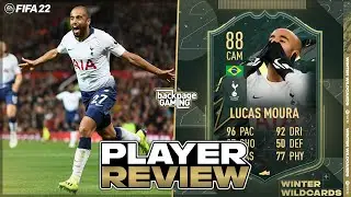 THE BEST BRAZILIAN ST?! 🔥 88 Winter Wildcard Lucas Moura Player Review! | FIFA 22 Ultimate Team