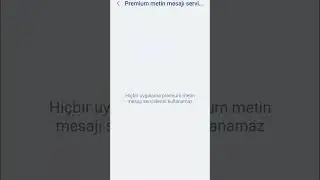 Telefonunuz rehbere kayıtlı değildir. Operatörünüzle görüşerek telefonunuzu rehbere kaydet. Hatasi