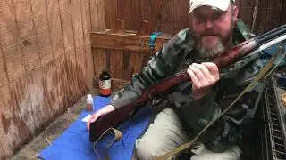 Soviet SKS Field Strip and Clean using the internal cleaning kit
