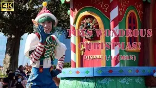 【最前 風Ver.】トイズ・ワンダラス・クリスマス！（サンタフロート前先頭エルフダンサーさんメイン）2025/11/17 4K動画_東京ディズニーランド