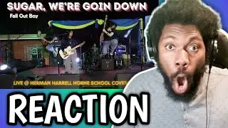 Missioned Souls -  WE'RE GOIN DOWN (Fall Out Boy) LIVE REACTION VIDEO