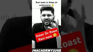 Aman sir vs Rani mam controversy 😲 | @EnglishWithRaniMam @amansirenglishclasses
