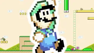 Super Mario Advance 2 - Curiosity of Luigi's Jumping Sprites