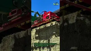 Insane Hay Bale Loading Machine | Fast, Precise, and Powerful 🚜