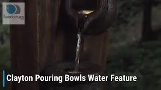 Clayton Pouring Bowls Garden Water Feature