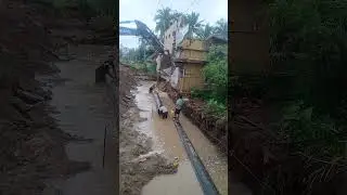 water pipe laying DI pipe