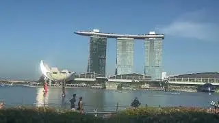 Esplanade Drive with Beautiful MBS River view. June 12, 2024