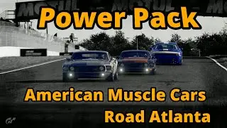 GT7 Power Pack - American Muscle Cars  - Road Atlanta - 2 Chillies - No practice