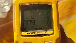 Replace Oxygen Sensor BW Honeywell Portable Gas Detector.
