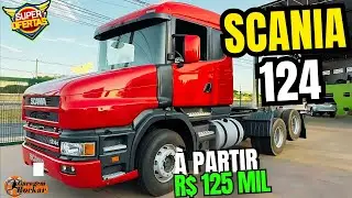 BAITA CAMINHÃO SCANIA 124 QUALIFICADO BICUDINHO e FRONTAL à PARTIR de 125 MIL #scania124