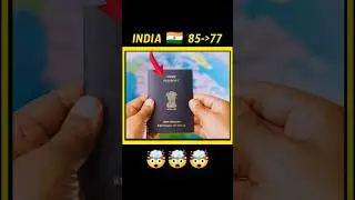 💥🇮🇳 Indian Passport Ranking | How passport Ranking work | #india