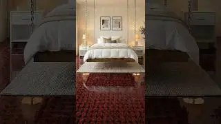 Rose Epoxy Floor &rarr; Suspended Bed Reveal 😳