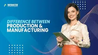 Difference  between Manufacturing and Production
