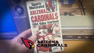 VHS Football Sports Illustrated Arizona Cardinals 1994 Yearbook.