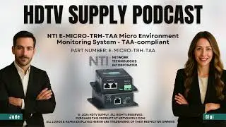 NTI E-MICRO-TRH-TAA Micro Environment Monitoring System - TAA-compliant