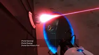 GrumpeeOgre and the Annoying Sprite Play Portal 2: Secret Turret song room