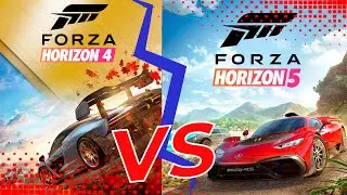 ( Nissan GTR R34 ) Forza Horizon 5 vs Forza Horizon 4 exhaust sounds