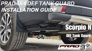 PRAD4x4&trade; DEF Tank Guard - Mahindra Scorpio N | Installation Guide