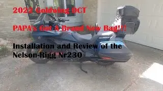 2022 GoldWing DCT - Review and install of the Nelson-Rigg NR 230 backrest bag.