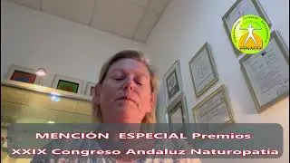 Se otorga a Tina Hausser la MENCI&Oacute;N PROFESIONAL del XXIX Congreso Andaluz de Naturopat&iacute;a