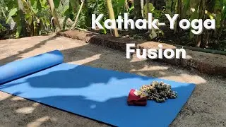 Aigiri nandini - Devi stotram | Kathak- Yoga Fusion| Arya kelkar and Vrunda Bhat