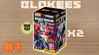 BlokeesTransformers Galaxy ver. 01 #1| Transformers Blokees blind boxes| 2 packs!