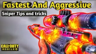 How To Faster Smooth Movement For Aggressive Sniping HDR in Codm (tips and tricks)