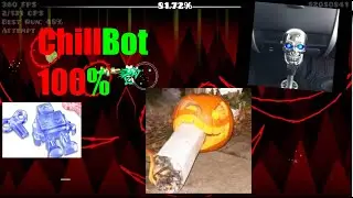 Chillbot 100% (Demon) by TacticalFahrrad | Geometry Dash