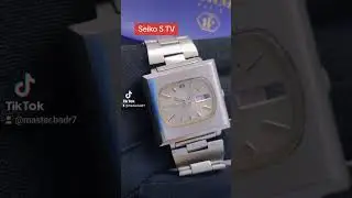 Vintage Watch Seiko Tv  5 Very Rare Watch Japan Made 70s Automatic